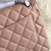 Chanel shoulder bag pink colour with white Silver buckle 1113 - 5