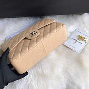 Chanel shoulder bag apricot colour with gold buckle 1113 - 5