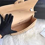 Chanel shoulder bag apricot colour with gold buckle 1113 - 3