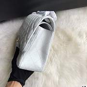 Chanel shoulder bag off-white colour with gold buckle 1113 - 2