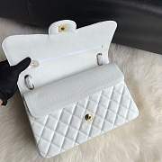Chanel shoulder bag off-white colour with gold buckle 1113 - 6