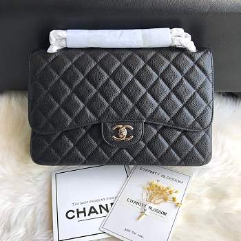 Chanel shoulder bag Black colour with silver buckle 1113