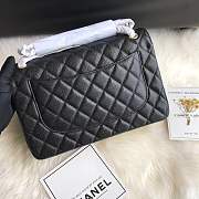 Chanel shoulder bag Black colour with gold buckle 1113 - 3