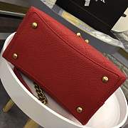 Chanel bucket bag red colour with gold hardware AS0310 - 3