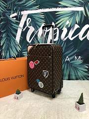 Louis Vuitton travel luggage wheel bag - 4