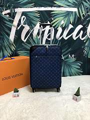 Louis Vuitton blue travel luggage box - 1