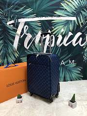 Louis Vuitton blue travel luggage box - 5
