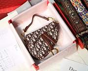 Dior mini Saddle bag Brown - 6