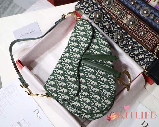 Dior Saddle bag Green - 1