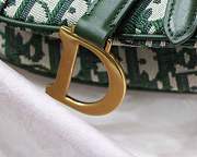 Dior mini Saddle bag Green - 3