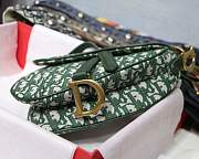 Dior mini Saddle bag Green - 2