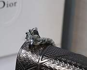 Dior Medium Diorama Bag silver gray - 2