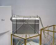 Dior Medium Diorama Bag silver - 3