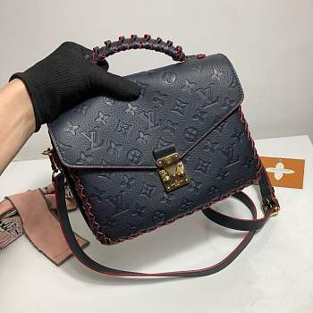 Louis Vuitton Monogram Empreinte Pochette Metis M43941 Royal blue