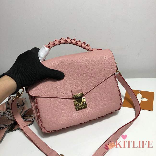 Louis Vuitton Monogram Empreinte Pochette Metis M43941 pink - 1