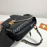 Louis Vuitton Monogram Empreinte Pochette Metis M43941 Black - 2