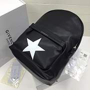 Givenchy Backpack calfskin leather white star black 5533469 - 2