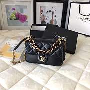 Chanel 20cm black accordion flapbag 9186590 - 2