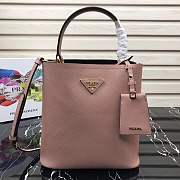 Prada 1BA212 Prada Double Saffiano pink bag - 1