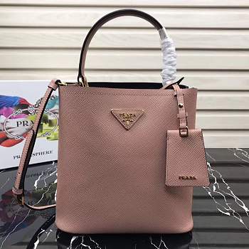 Prada 1BA212 Prada Double Saffiano pink bag