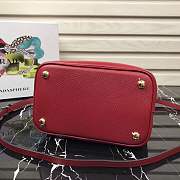 Prada 1BA212 Prada Double Saffiano red bag - 4