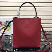 Prada 1BA212 Prada Double Saffiano red bag - 5