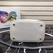 Prada 1BA212 Prada Double Saffiano white bag - 4