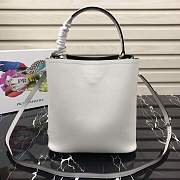 Prada 1BA212 Prada Double Saffiano white bag - 5