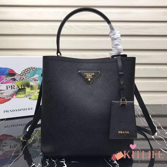 Prada 1BA212 Prada Double Saffiano black bag - 1