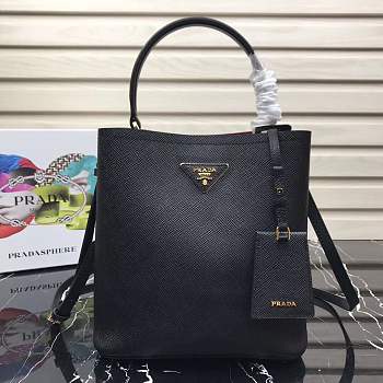 Prada 1BA212 Prada Double Saffiano black bag