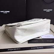 YSL medium Niki calfskin Leather MONOGRAMME SAINT LAURENT white Shoulder Bag 8005 - 5