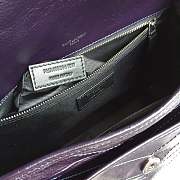 YSL medium Niki calfskin Leather MONOGRAMME SAINT LAURENT purple Shoulder Bag 8005 - 2