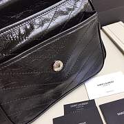 YSL medium Niki calfskin Leather MONOGRAMME SAINT LAURENT black Shoulder Bag 8005 - 3