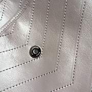 YSL Large Niki calfskin Leather MONOGRAMME SAINT LAURENT pink bag - 5