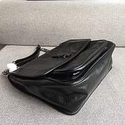 YSL Large Niki calfskin Leather MONOGRAMME SAINT LAURENT black bag 8004 - 2
