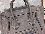 forubags Celine nano luggage CALFSKIN in light brown 168243 - 5