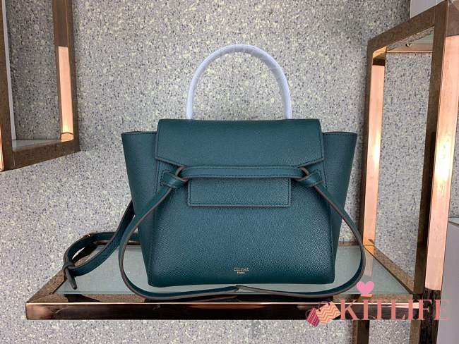  Celine NANO BELT BAG IN GRAINED CALFSKIN #175519 - 1