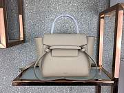 forubags Celine NANO BELT BAG IN GRAINED CALFSKIN leather 175519 clay - 1