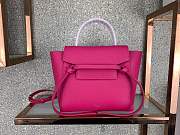 forubags Celine NANO BELT BAG IN GRAINED CALFSKIN rose 175519  - 1