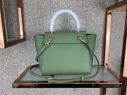 forubags Celine NANO BELT BAG IN GRAINED CALFSKIN green 175519 - 6