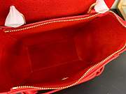 forubags Celine NANO BELT BAG IN GRAINED CALFSKIN RED 175519 - 2