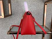 forubags Celine NANO BELT BAG IN GRAINED CALFSKIN RED 175519 - 6