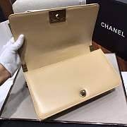 Chanel Medium Quilted lambskin leboy Bag in yellow& gold hardware 67086 - 2