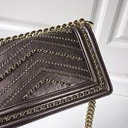 forubags small Chanel boy bag with gold hardware - 5