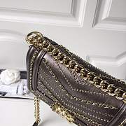 forubags small Chanel boy bag with gold hardware - 2