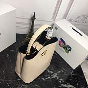 Prada 1BA212 Prada Double Saffiano beige bag - 4