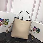 Prada 1BA212 Prada Double Saffiano beige bag - 3