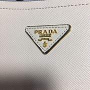 Prada 1BA212 Prada Double Saffiano beige bag - 2