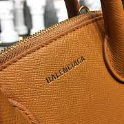 BALENCIAGA Ville 18ss mini top handle bag in brown - 2