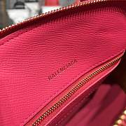 BALENCIAGA Ville 18ss mini top handle bag in rose - 4